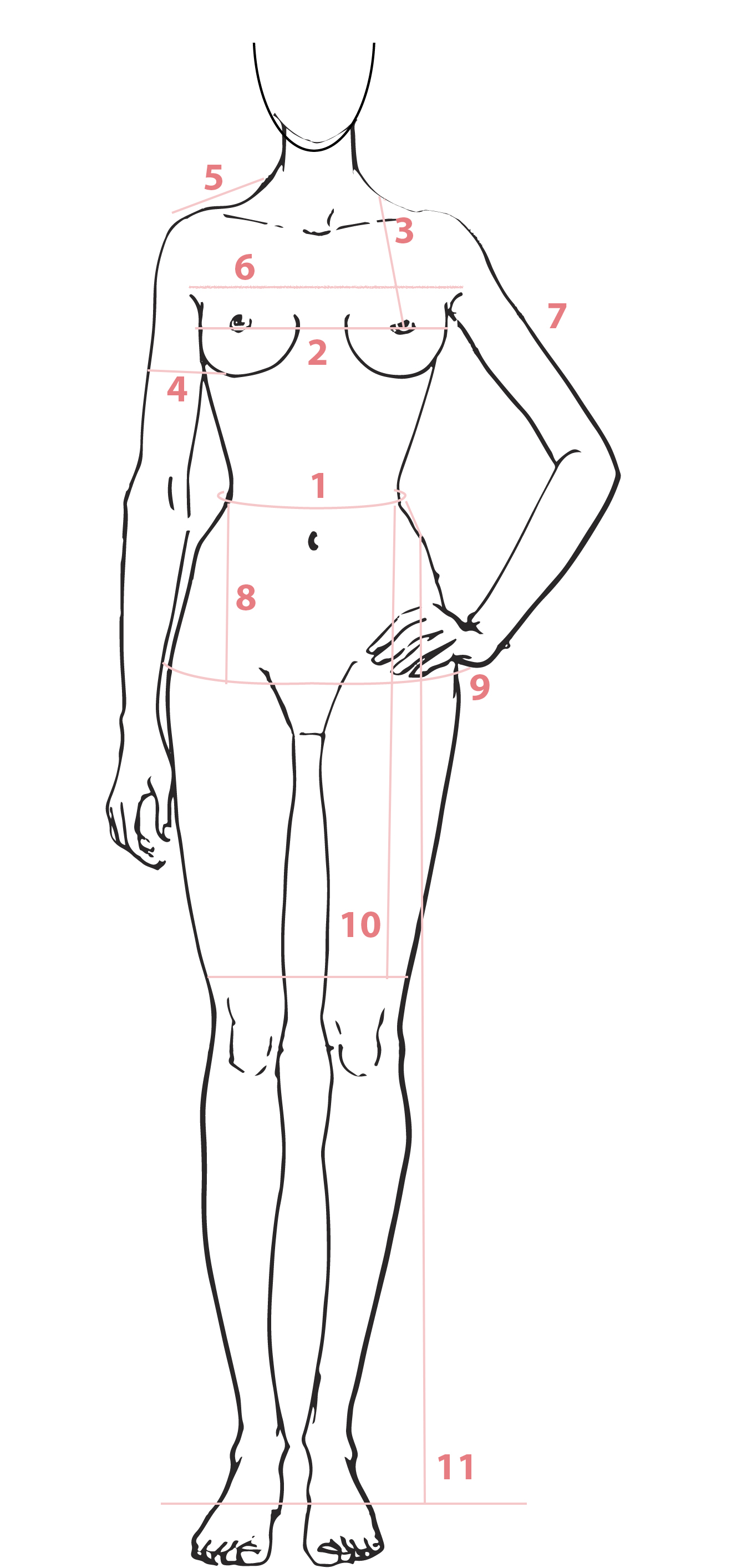 Guide des tailles - Mariane CarêmeMariane Carême