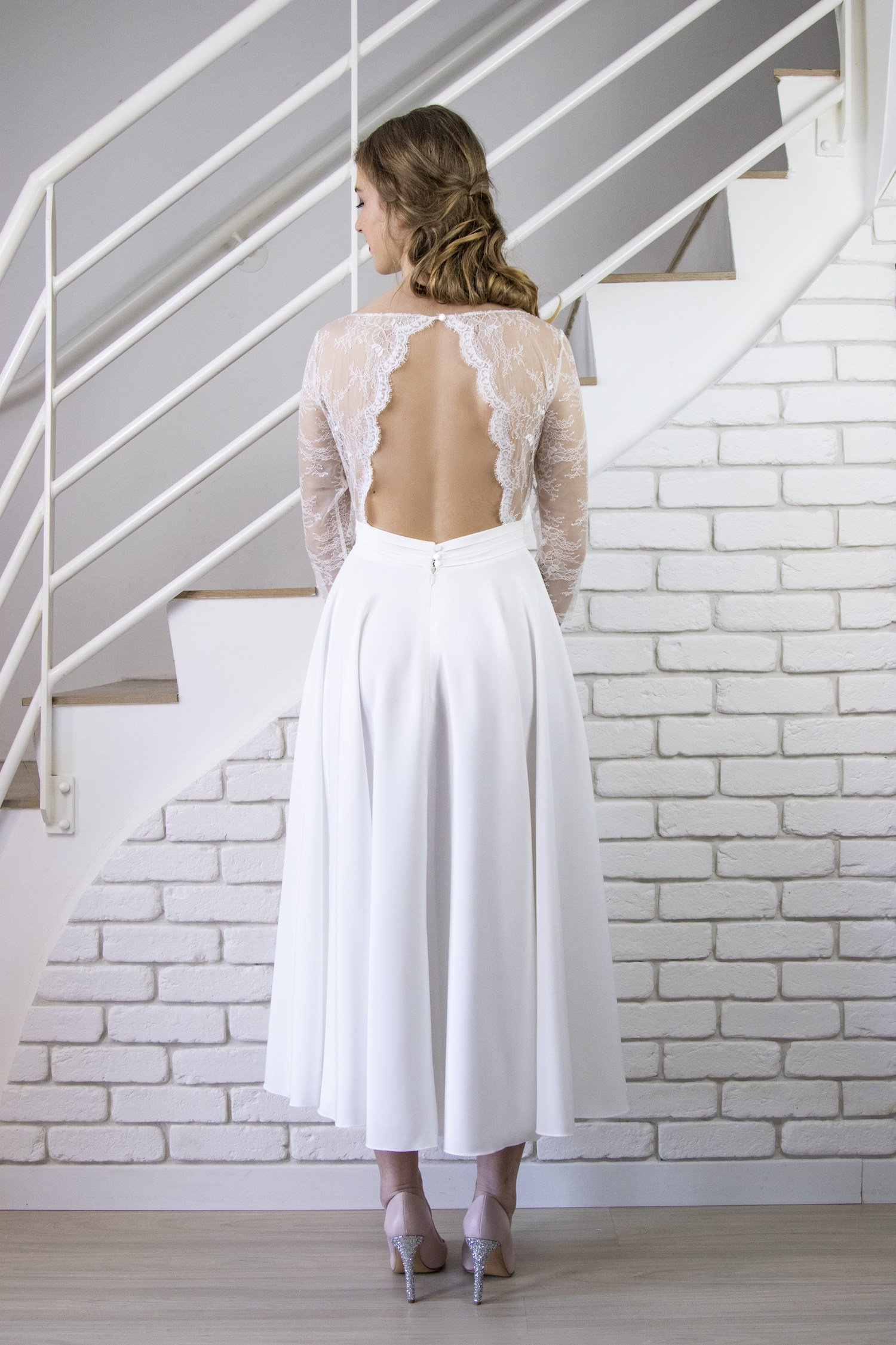 robe de mariee midi