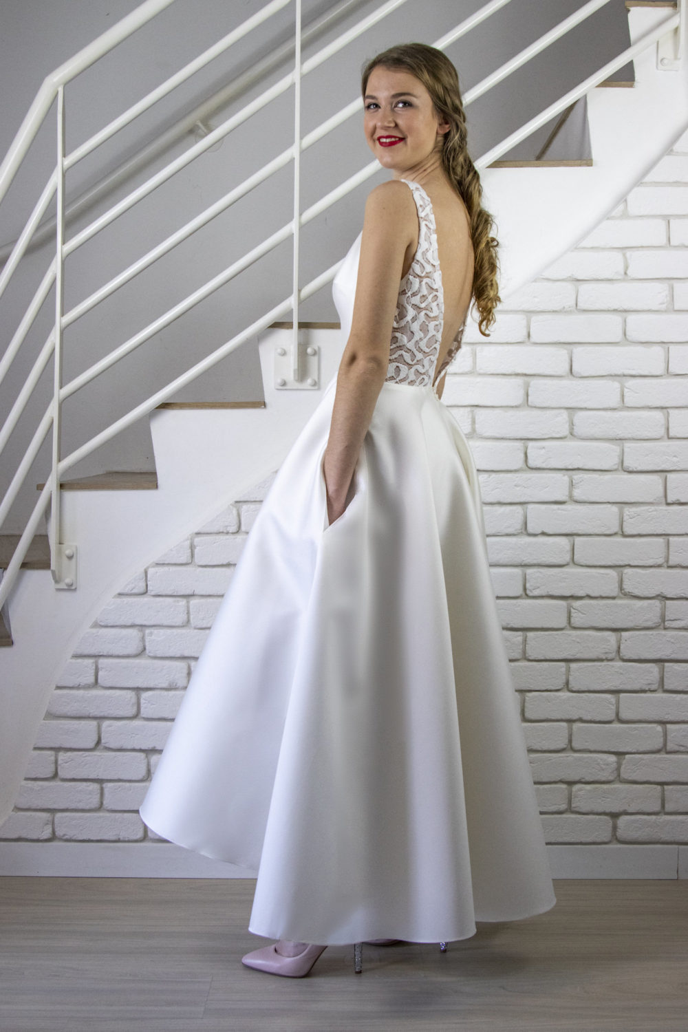 Robe Mariee Mikado De Soie 2025