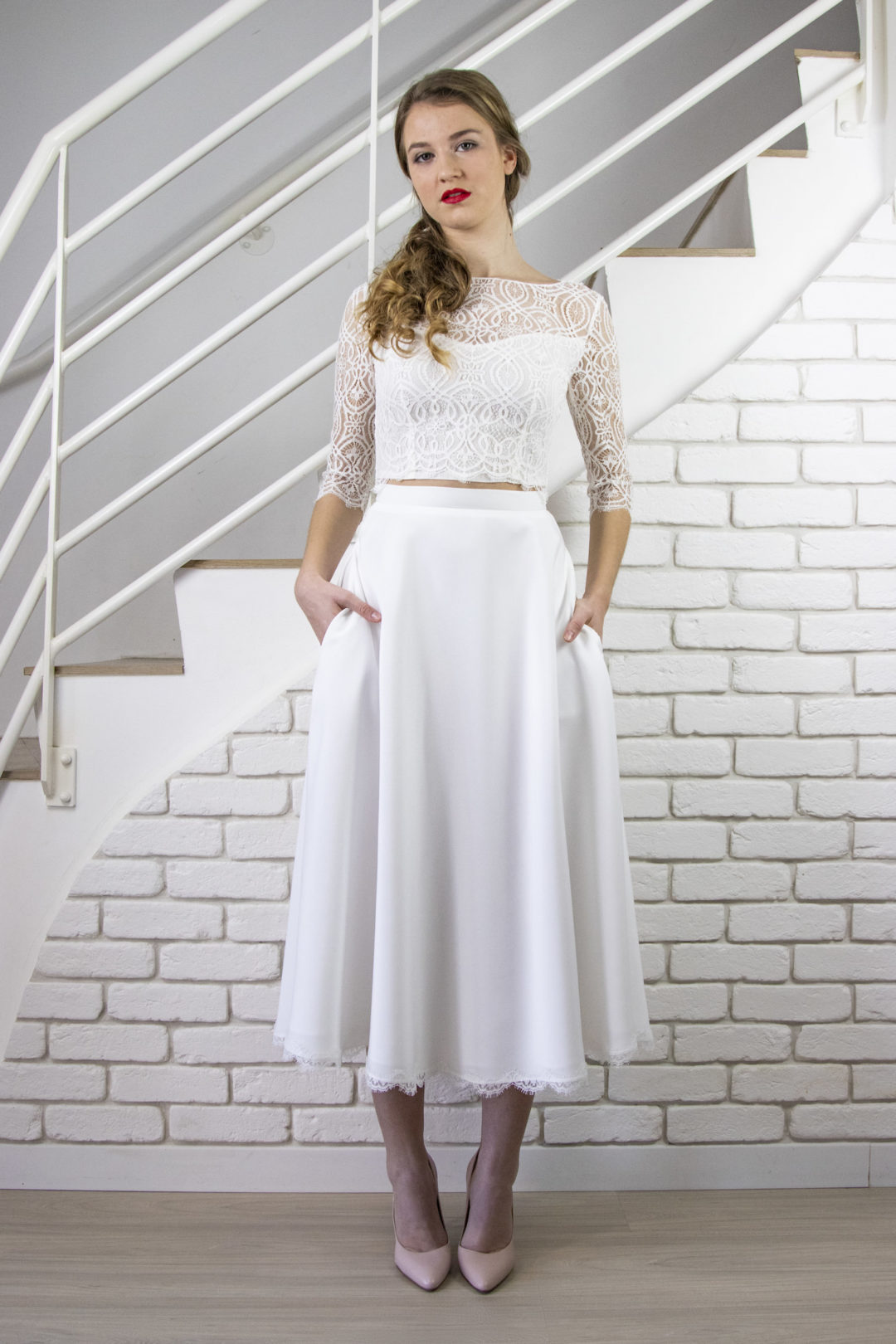 ensemble jupe et haut pour mariage