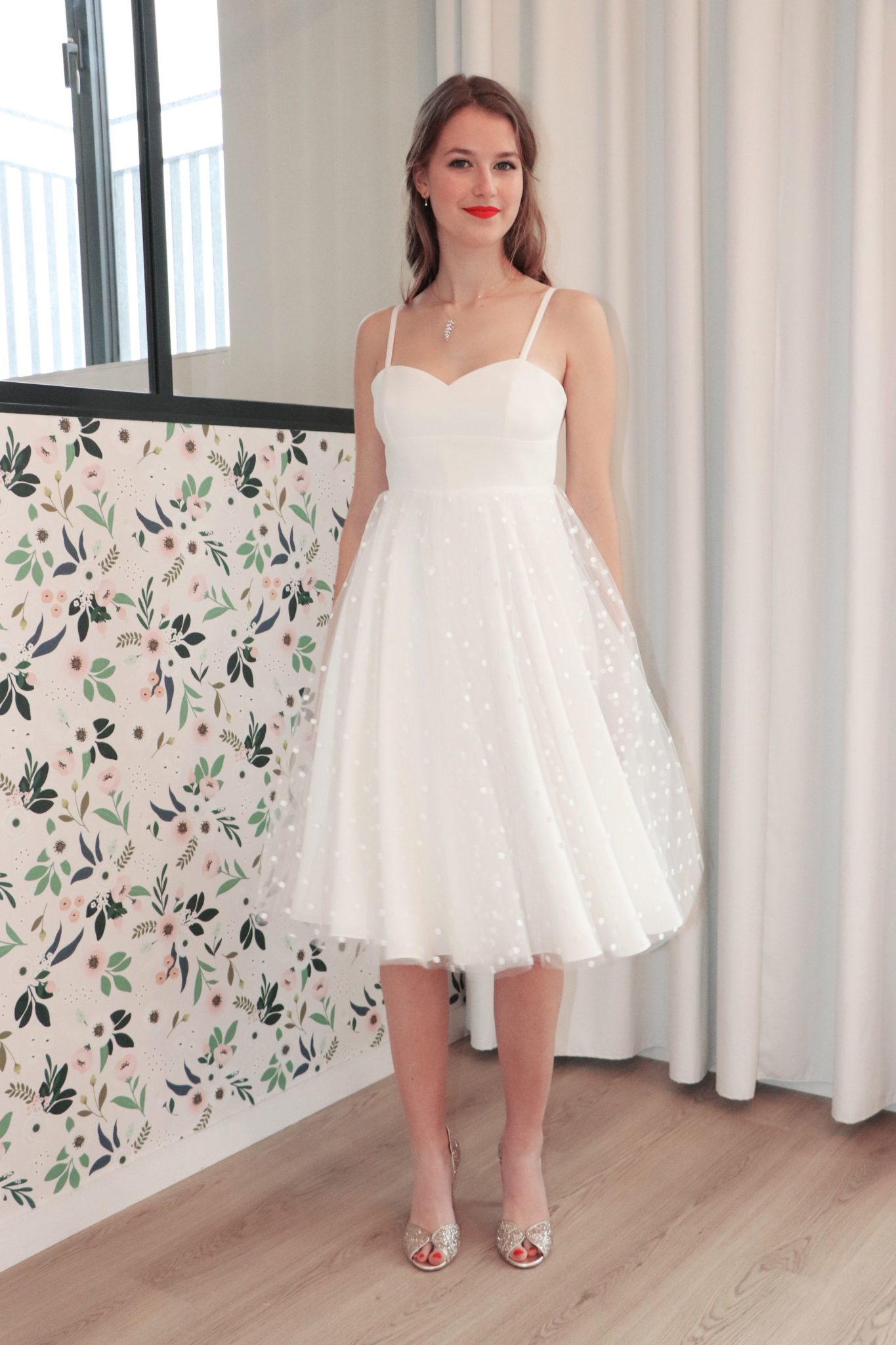 Robe De Cocktail Betsy & Adam - Taille S, Broderies, Multicolore, Pour Mariage/bal